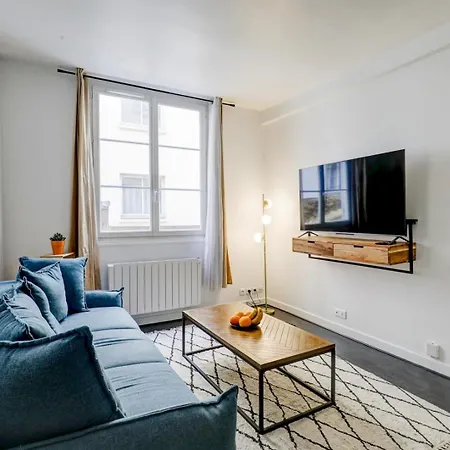 Bnbnook - Bright 1br Near Arc De Triomphe Parigi