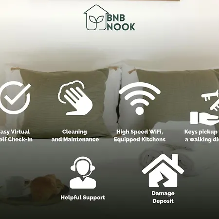 Bnbnook - Bright 1br Near Arc De Triomphe Parigi