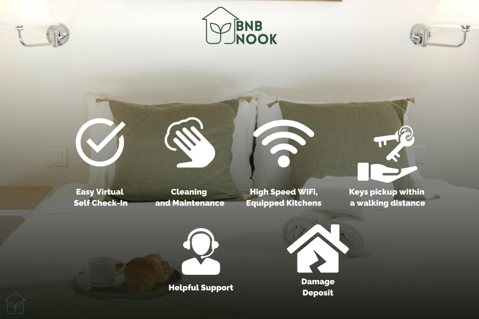 Bnbnook - Bright 1br Near Arc De Triomphe Parigi